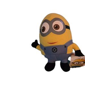 7” Kevin Two Eye Minion Plush Stuffed Animal Despicable Me Toy Factory Pre-owned